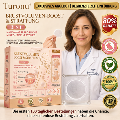 💥Turonu® 💗 Targeted Breast Enhancement Advanced Nano Microneedle Patch💃