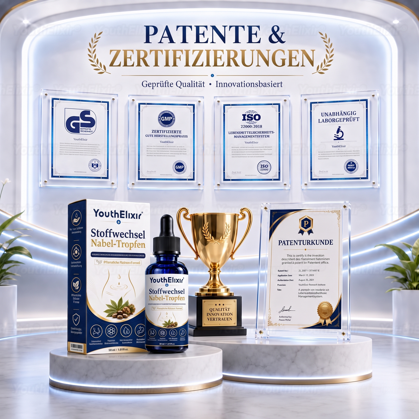 🌻🌻 YouthElixir® Metabolism Navel Drops – Mit hexan-freiem Rizinusöl und Corosolsäure für die Unterstützung der Stoffwechselbalance, des Gewichtsmanagements, der Hautpflege, der Energieversorgung und des allgemeinen Wohlbefindens.