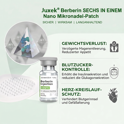 Von Ärzten empfohlen 🌟 | Kevrai® Berberin 10-in-1 Nano-Mikronadelpflaster | ✅ Wissenschaftlich fundierte Formel | Fortschrittliche 10-in-1-Mischung | Sichtbare Ergebnisse in 7 Tagen 🏅