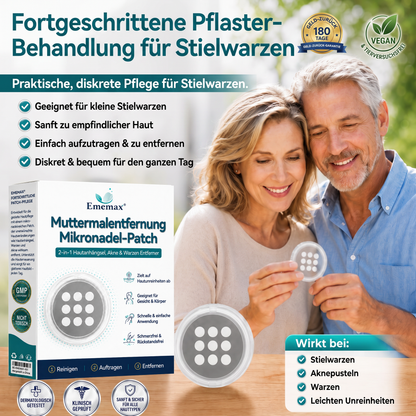 𝐄𝐦𝐞𝐦𝐚𝐱®𝟐-𝐢𝐧-𝟏 𝐌𝐢𝐜𝐫𝐨𝐧𝐞𝐞𝐝𝐥𝐞 & 𝐇𝐲𝐝𝐫𝐨𝐜𝐨𝐥𝐥𝐨𝐢𝐝 𝐌𝐨𝐥𝐞 𝐑𝐞𝐦𝐨𝐯𝐚𝐥 𝐏𝐚𝐭𝐜𝐡(Zero Pain, Zero 𝐒𝐜𝐚𝒓𝒔 patch)💪