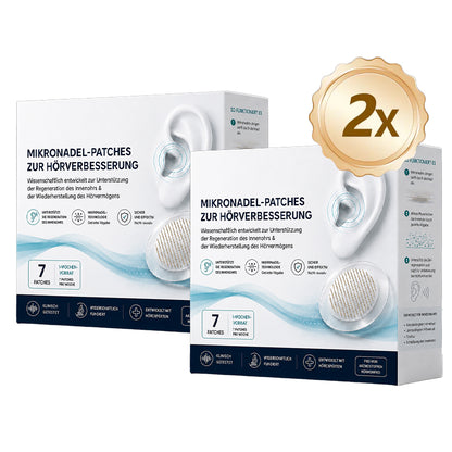 Nuvarynne™ Hearing Repair Mikronadel-Pflaster – Fortschrittliches Ohr-Wellness-Unterstützungspflaster für Hörgesundheit, Klangklarheit, Ohrkomfort & tägliche Hörunterstützung