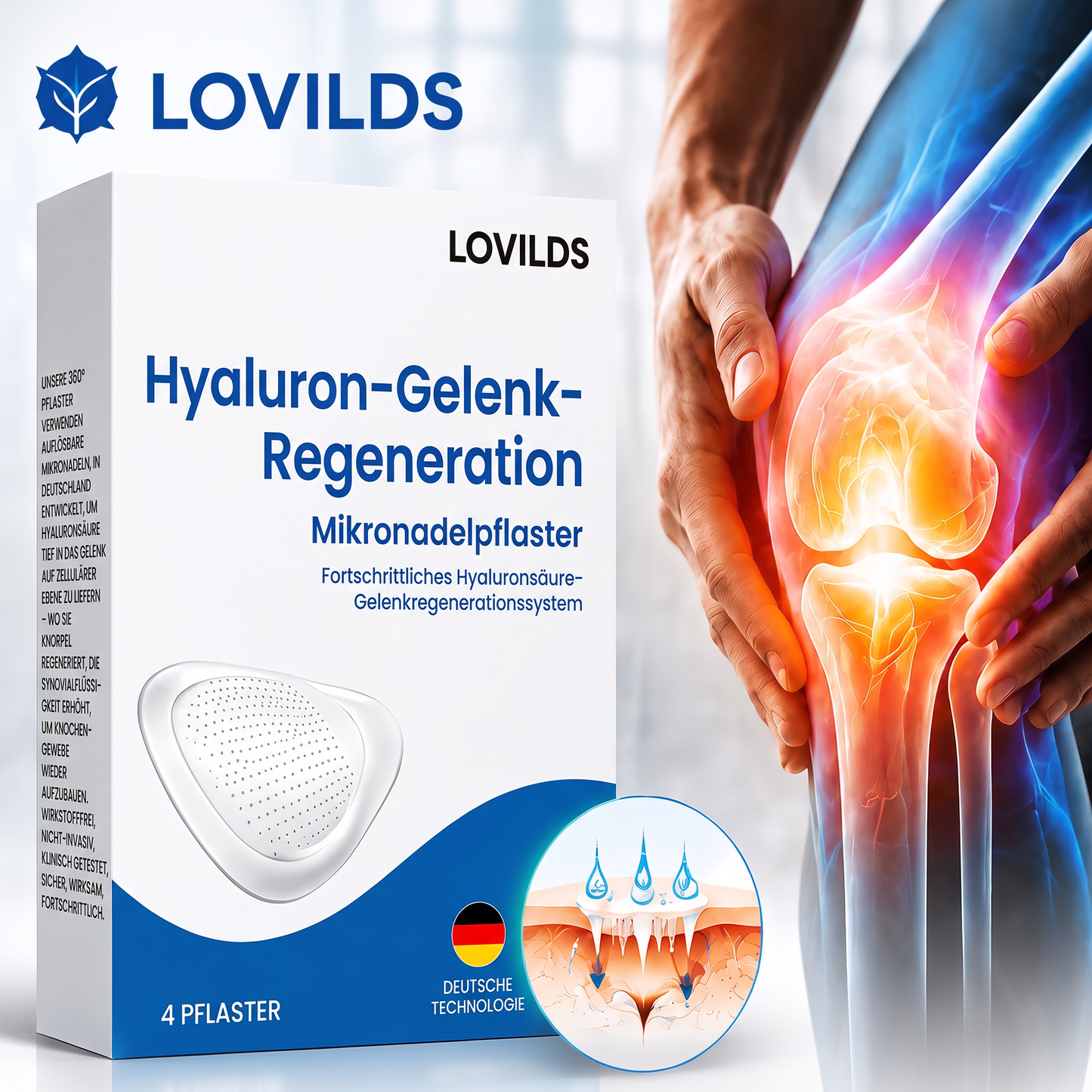 🥇LOVILDS® Hyaluron Gelenk-Wiederherstellungs-Patches🛒*R