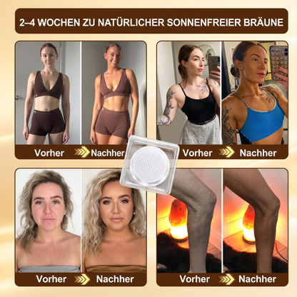𝗚𝗮𝗳𝗮𝗰𝗲® Sonnenfreies Natürliches Bronze-Glow Transdermales Mikronadel-Bräunungspflaster