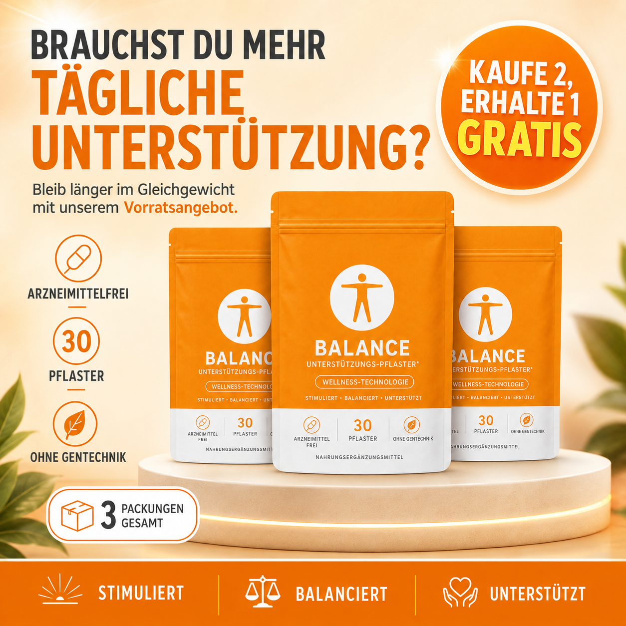 Slimoly™ Balance-Unterstützungspflaster