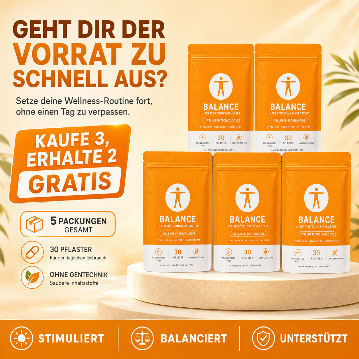 Slimoly™ Balance-Unterstützungspflaster